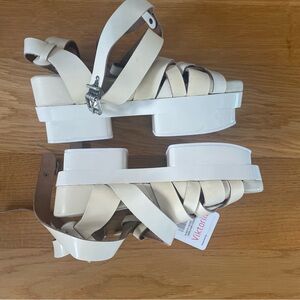 Acne Studios Tarou Platform Sandals Sz 39